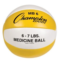 #4 Medicine Balls Champion Sports Leather